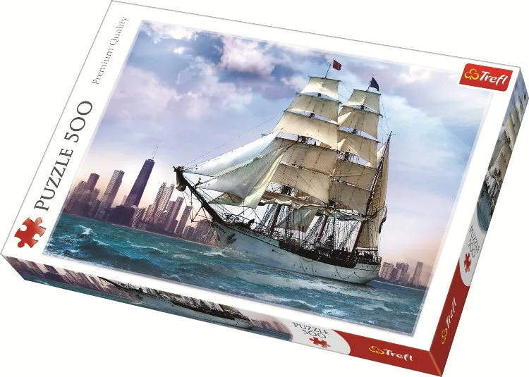 Barcă cu pânze în Chicago 500el. art. 37120