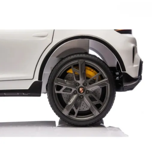 Mașină electrică GB Porsche Taycan Turbo S 24V5AH x 1.45W x 2, alb, cod 1582D Mașină electrică GB Porsche Taycan Turbo S 24V5AH x 1.45W x 2, alb, cod 1582D