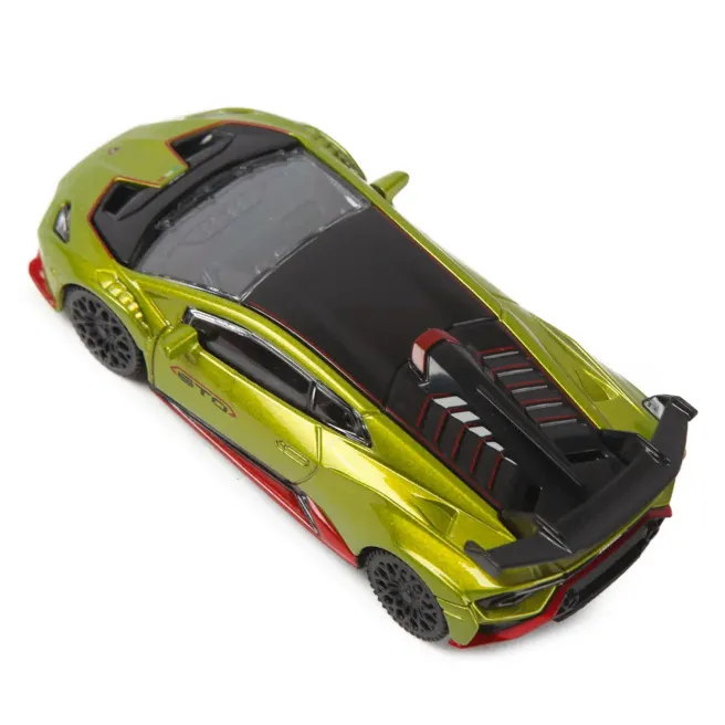 Mașină RASTAR Die cast 1:43 Lamborghini Huracan STO, galben, cod 1913D Mașină RASTAR Die cast 1:43 Lamborghini Huracan STO, galben, cod 1913D