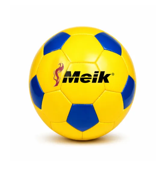 Minge de fotbal Size 2 TPU, galben-albastru, cod 2185D
