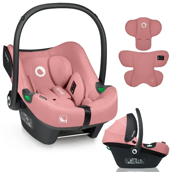 Scoica auto 40-87 cm (I-Size) Lionelo Astrid Pink Coral Scoica auto 40-87 cm (I-Size) Lionelo Astrid Pink Coral