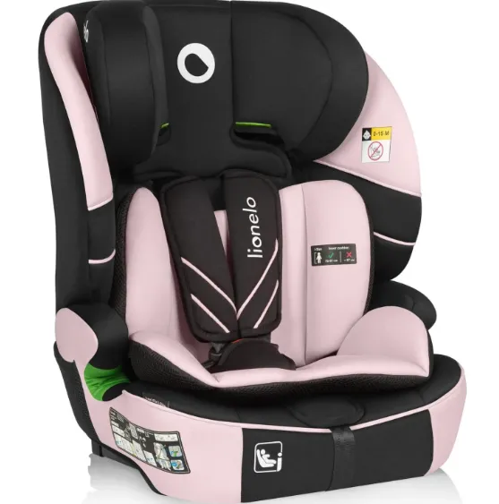 Scaun auto 76-150 cm (i-Size) Isofix Lionelo Levi Fix Pink Baby Scaun auto 76-150 cm (i-Size) Isofix Lionelo Levi Fix Pink Baby