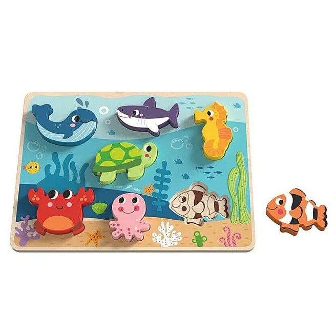 TK 3D Puzzle Animalele acvatice, cod 58726 TK 3D Puzzle Animalele acvatice, cod 58726