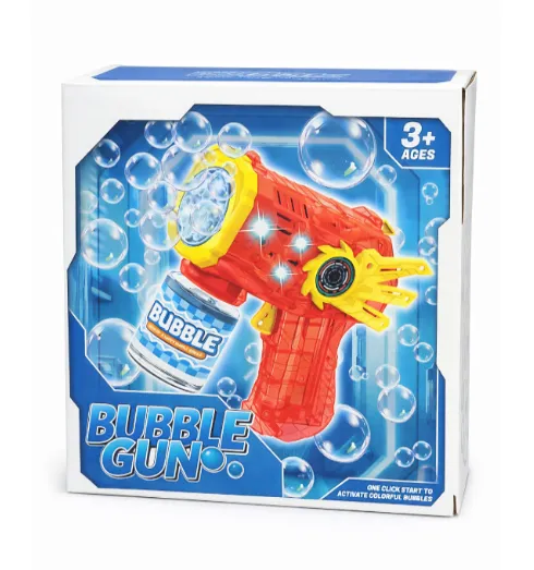Pistol electric cu baloane de săpun, roșu, cod 990167 Pistol electric cu baloane de săpun, roșu, cod 990167