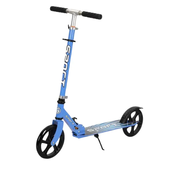 Trotinetă pliabilă cu 2 roți, înălțime reglabilă și greutate maximă de 100 kg, 3 culori Trotinetă pliabilă cu 2 roți, înălțime reglabilă și greutate maximă de 100 kg, 3 culori