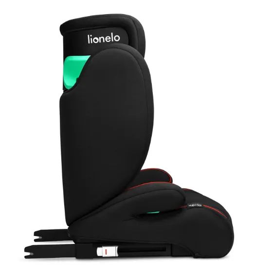 Scaun auto 100-150 cm (i-Size) Isofix Lionelo Hugo Sporty Black Red Scaun auto 100-150 cm (i-Size) Isofix Lionelo Hugo Sporty Black Red