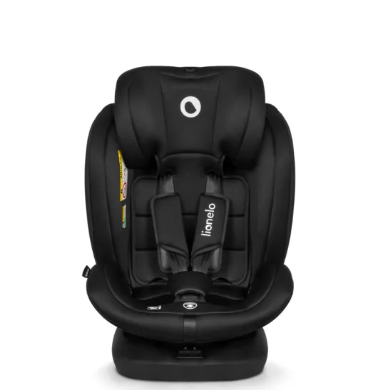 Scaun auto 40-150 cm (i-Size) Isofix Lionelo Bastiaan Black Grey, rotativ 360 Scaun auto 40-150 cm (i-Size) Isofix Lionelo Bastiaan Black Grey, rotativ 360