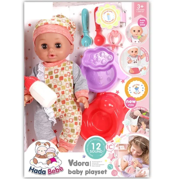 Set de joacă „Păpușă vorbitoare cu accesorii” Set de joacă „Păpușă vorbitoare cu accesorii”