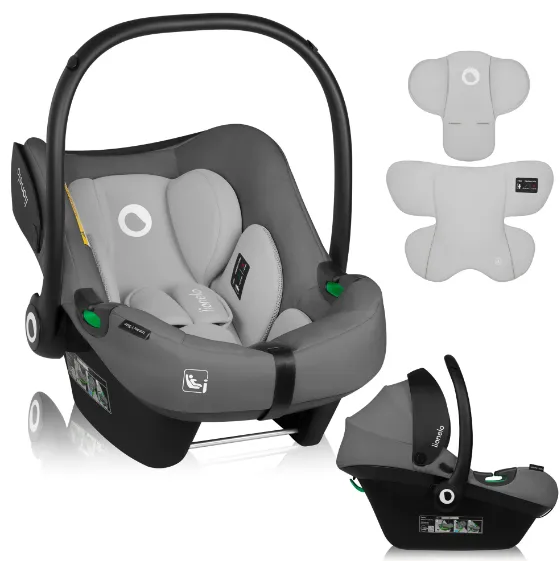 Scoica auto 40-87 cm (I-Size) Lionelo Lemmy Grey Scoica auto 40-87 cm (I-Size) Lionelo Lemmy Grey