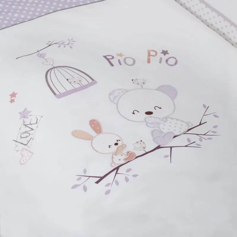 Lenjerie de pat pentru copii Perina Pio Pio (PP7-01.2) Lenjerie de pat pentru copii Perina Pio Pio (PP7-01.2)