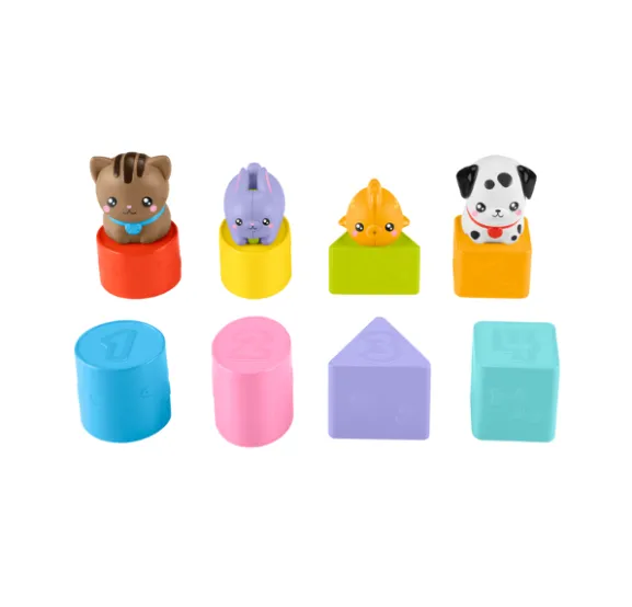 Fisher-Price Jucărie de sortare a formelor, „Transportor de animale” Fisher-Price Jucărie de sortare a formelor, „Transportor de animale”