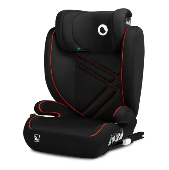 Scaun auto 100-150 cm (i-Size) Isofix Lionelo Hugo Sporty Black Red Scaun auto 100-150 cm (i-Size) Isofix Lionelo Hugo Sporty Black Red