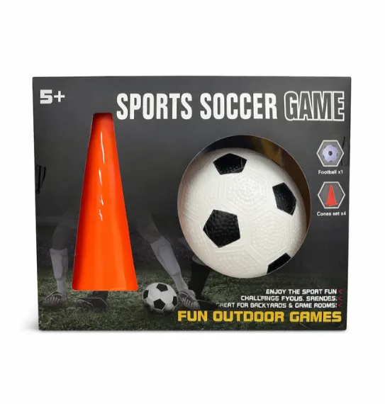 Antrenor fotbal cu obstacole si minge, cod 10045a