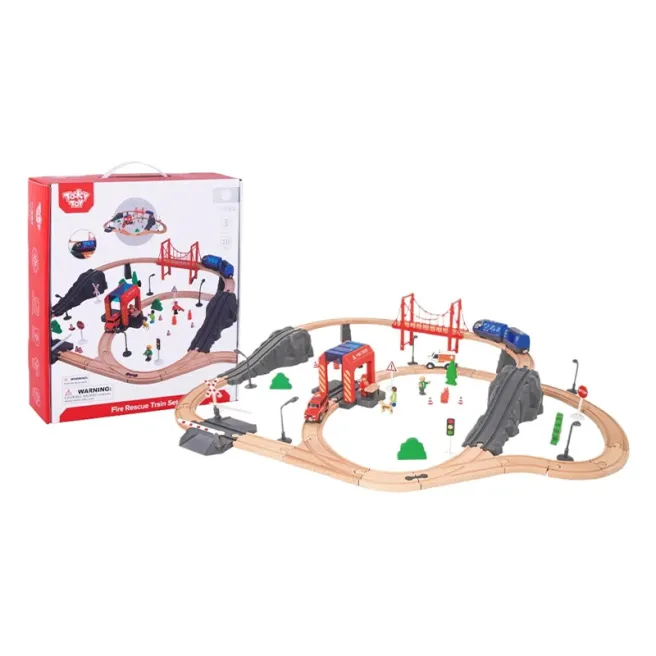 Set de joacă Tren de salvare a căii ferate, cod 57259