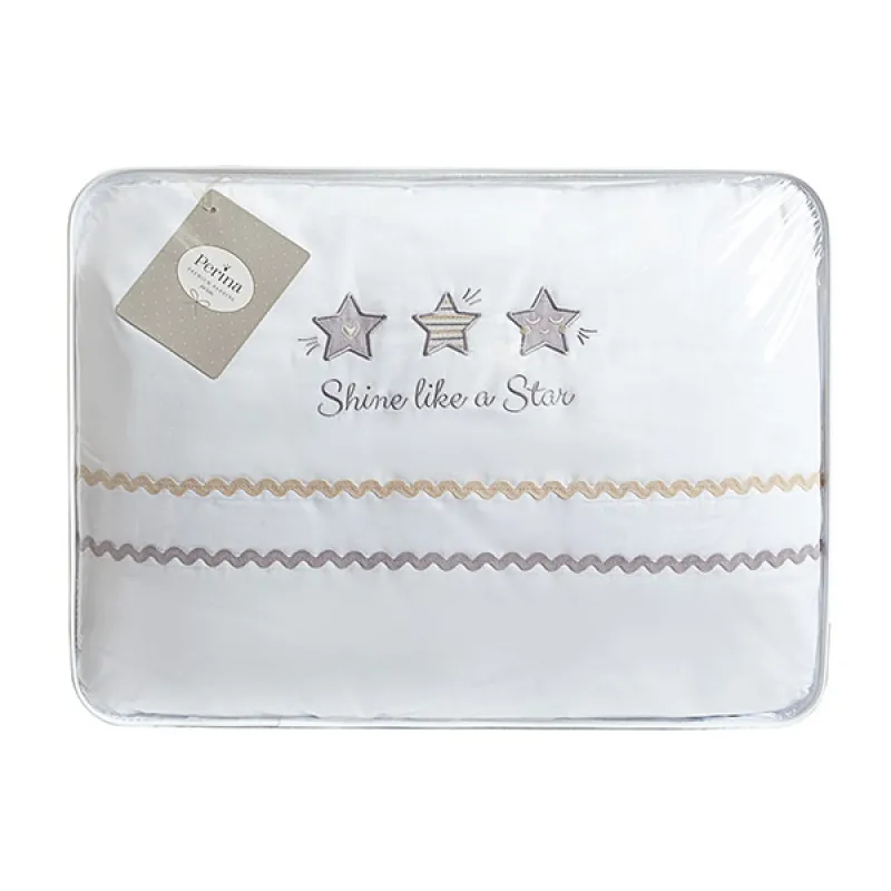 Lenjerie de pat pentru copii Perina Toys (TC6-01.1) Stele Lenjerie de pat pentru copii Perina Toys (TC6-01.1) Stele
