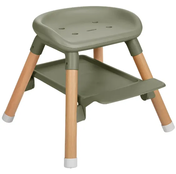 Scaun de masa 6 in 1 KikkaBoo Woody Army Green Scaun de masa 6 in 1 KikkaBoo Woody Army Green