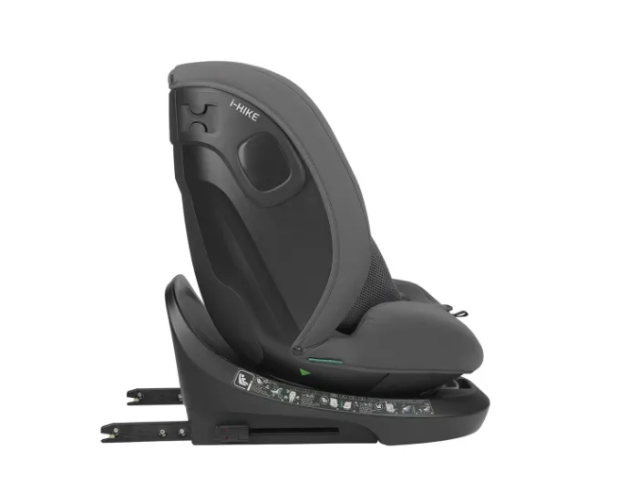 Scaun auto 40-150 cm (i-Size) Isofix Kikkaboo i-Hike Dark Grey, rotativ 360 Scaun auto 40-150 cm (i-Size) Isofix Kikkaboo i-Hike Dark Grey, rotativ 360