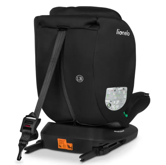 Scaun auto 40-150 cm (i-Size) Isofix Lionelo Bastiaan Black Grey, rotativ 360 Scaun auto 40-150 cm (i-Size) Isofix Lionelo Bastiaan Black Grey, rotativ 360