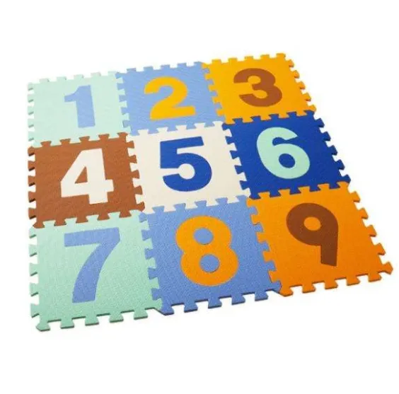 Covoraș-puzzle educativ „Cifre”, 9 elem. Covoraș-puzzle educativ „Cifre”, 9 elem.