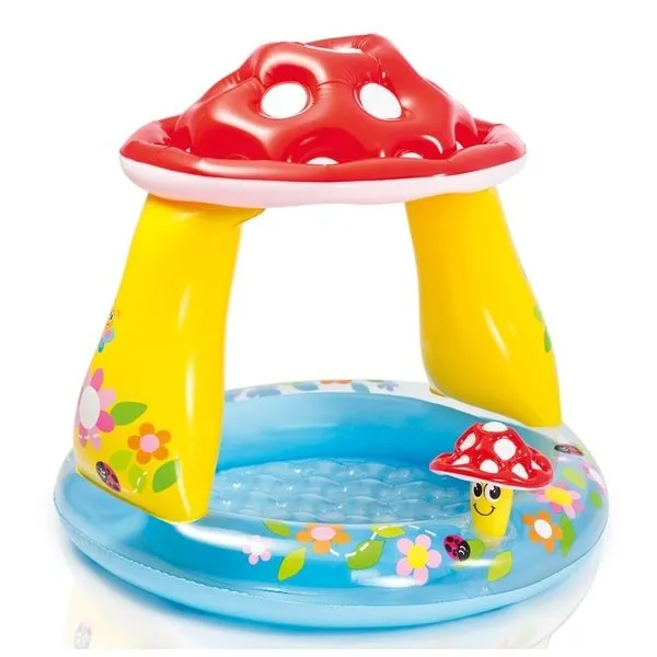 Piscina gonflabilă pentru copii cu baldachin „Ciupercă” (102x89 cm) 45 l. Artă. 57114