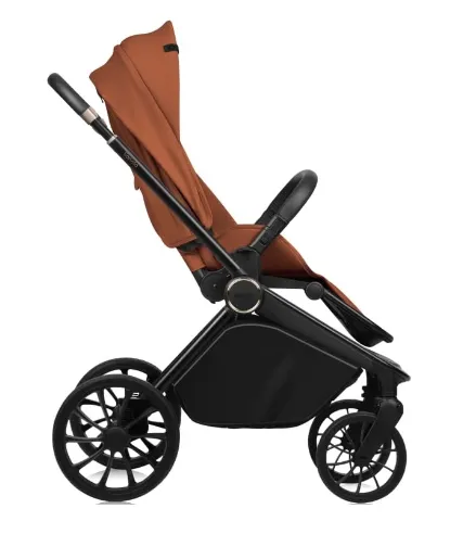 Cărucior de plimbare reversibil Lionelo Mika Plus Brown Rust Cărucior de plimbare reversibil Lionelo Mika Plus Brown Rust