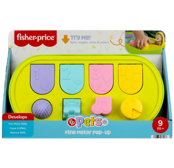 Jucărie educativă „De-a v-ați ascunselea cu animalele” de la Fisher Price Jucărie educativă „De-a v-ați ascunselea cu animalele” de la Fisher Price