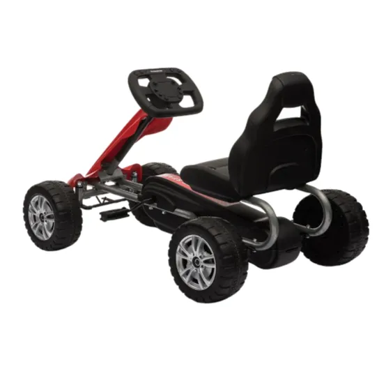 Kart cu pedale pentru copii, roșu (1801/1 red (25645)) Kart cu pedale pentru copii, roșu (1801/1 red (25645))