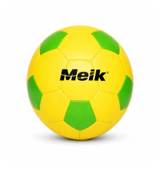 Minge de fotbal Size 2 TPU, galben-verde, cod 2186D