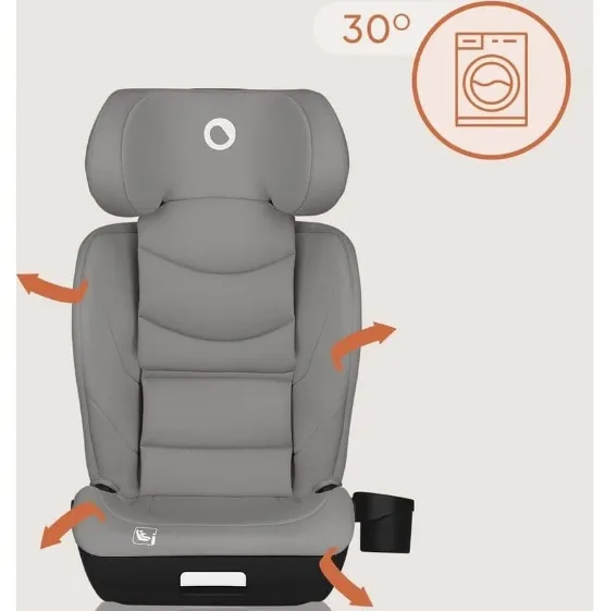 Scaun auto 100-150 cm (i-Size) Isofix Lionelo Neal Grey Concrete Scaun auto 100-150 cm (i-Size) Isofix Lionelo Neal Grey Concrete