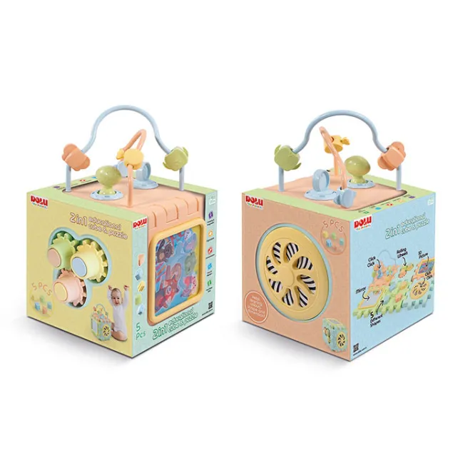 DL Cubul Educațional - Puzzle, cod 61491 DL Cubul Educațional - Puzzle, cod 61491