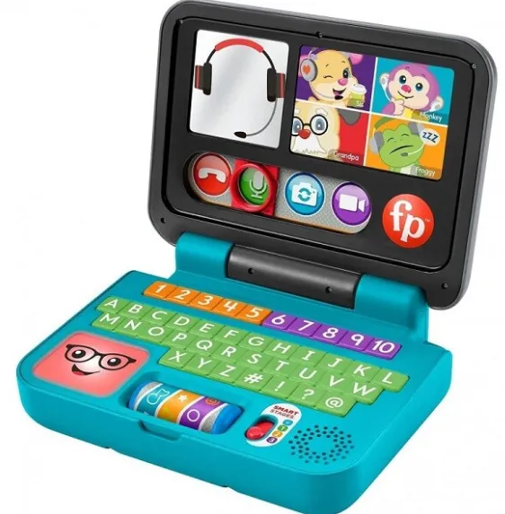 Jucărie educativă în limba română „Laptop ” de la Fisher-Price Jucărie educativă în limba română „Laptop ” de la Fisher-Price