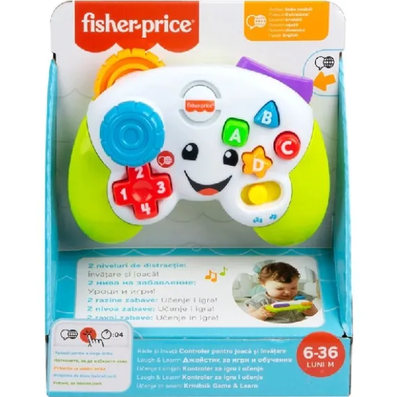 Jucărie educativă în limba română „Game Controller ” de la Fisher-Price Jucărie educativă în limba română „Game Controller ” de la Fisher-Price