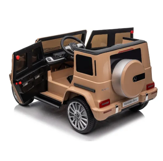 Mașină electrică pentru copii Mercedes Benz G-Class (MX627 / 3 bej) Mașină electrică pentru copii Mercedes Benz G-Class (MX627 / 3 bej)