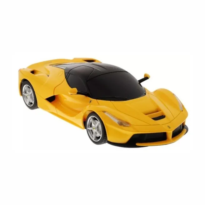 Mașină cu telecomanda RASTAR1:24 Ferrari LaFerrari, galbenă, cod 60580 Mașină cu telecomanda RASTAR1:24 Ferrari LaFerrari, galbenă, cod 60580