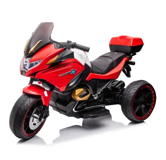 Motocicleta pe acumulator pentru copii (RT1698 / 2 rosie) Motocicleta pe acumulator pentru copii (RT1698 / 2 rosie)