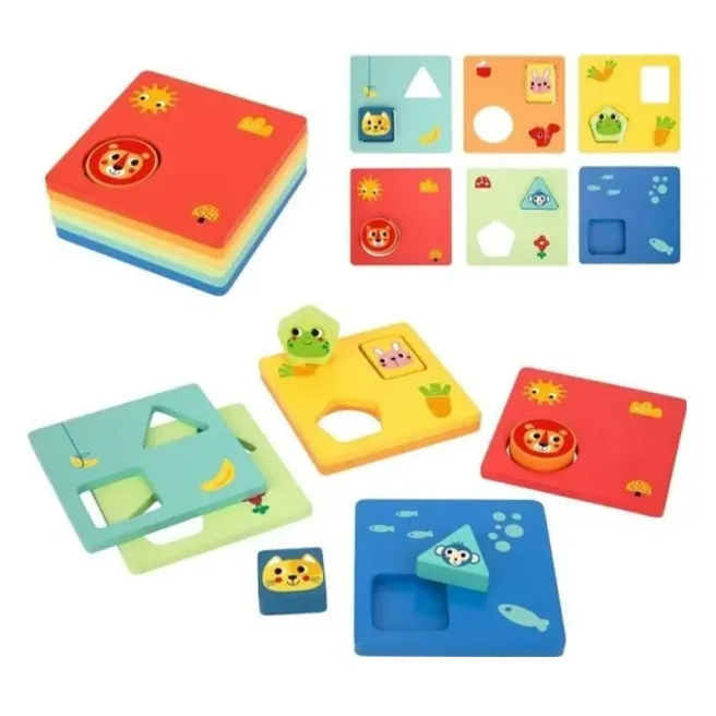 Set de joc cu forme geometrice, cod 57241 Set de joc cu forme geometrice, cod 57241