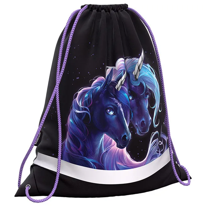Geantă pentru încălțăminte ErichKrause, Black Unicorn