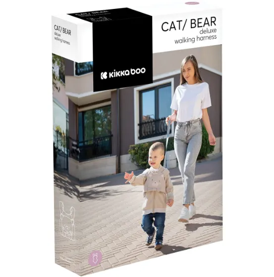 Ham de siguranta KikkaBoo Cat Grey Ham de siguranta KikkaBoo Cat Grey