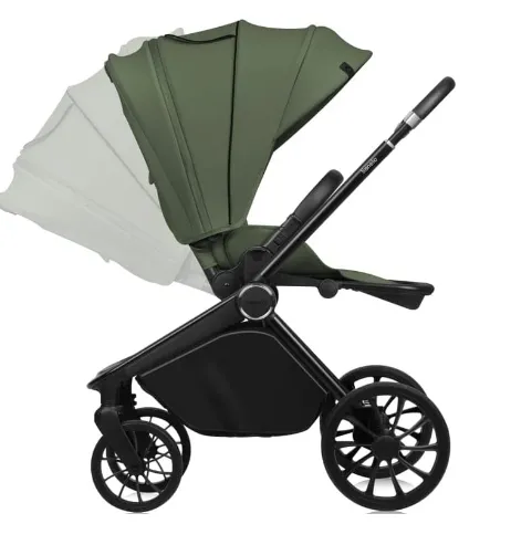 Cărucior de plimbare reversibil Lionelo Mika Plus Green Olive Cărucior de plimbare reversibil Lionelo Mika Plus Green Olive