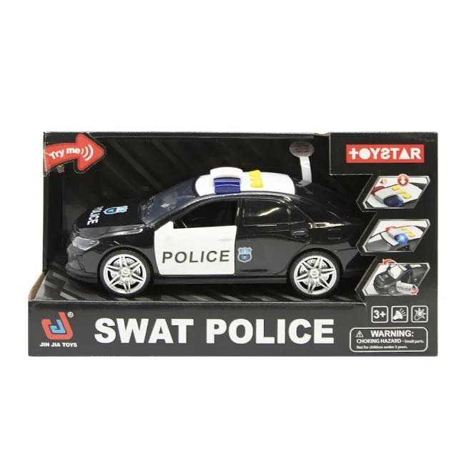 Mașină cu inerție „Swat police”, 1:14, (lumină, sunet), cod 652079