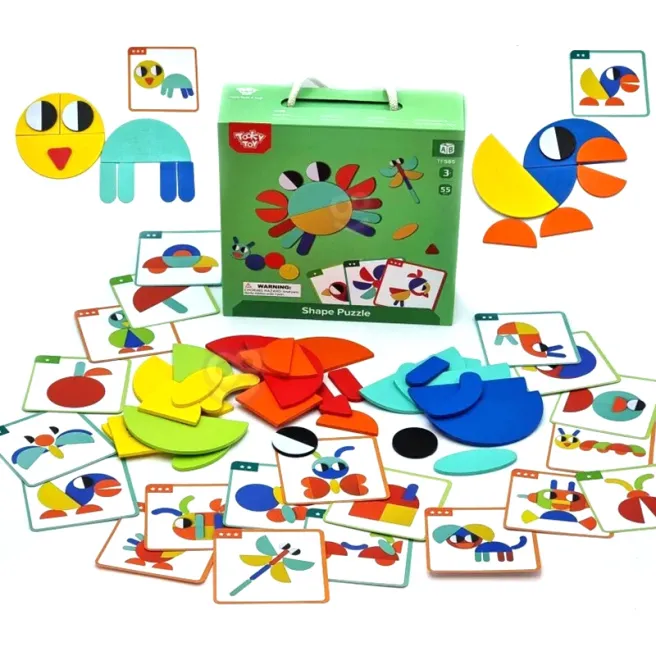 Jucărie din lemn Shape Game, cod 57306 Jucărie din lemn Shape Game, cod 57306