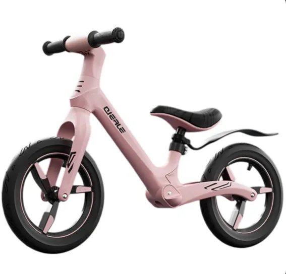 Bicicletă fără pedale pentru copii, 12′ roz (79363)