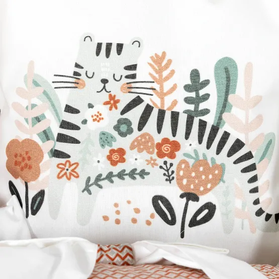 Lenjerie de pătuț PM Premium Elefant (8 piese), 120x60 cm Lenjerie de pătuț PM Premium Elefant (8 piese), 120x60 cm