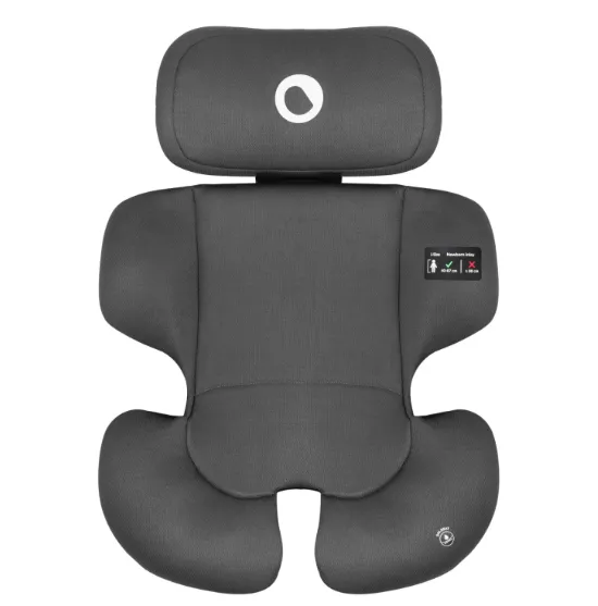 Scaun auto 40-150 cm (i-Size) Isofix Lionelo Bastiaan Black Grey, rotativ 360 Scaun auto 40-150 cm (i-Size) Isofix Lionelo Bastiaan Black Grey, rotativ 360