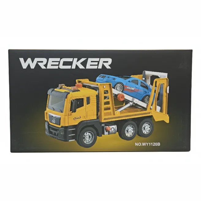 Friction Wrecker Truck 1:10 (cu lumină, sunet), cod 1756D Friction Wrecker Truck 1:10 (cu lumină, sunet), cod 1756D