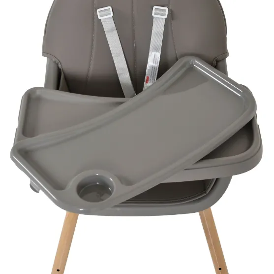 Scaun de masă 2 în 1 Moni Biscotti Grey Scaun de masă 2 în 1 Moni Biscotti Grey