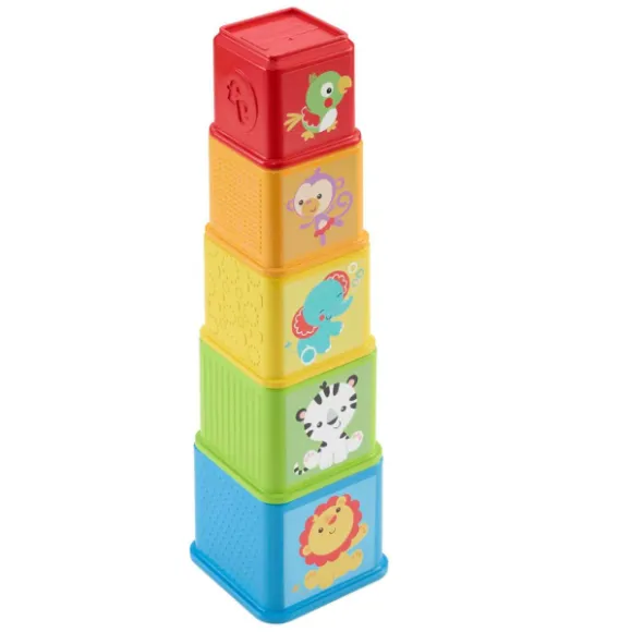Fisher-Price Piramida „Cuburi cu animale” Fisher-Price Piramida „Cuburi cu animale”