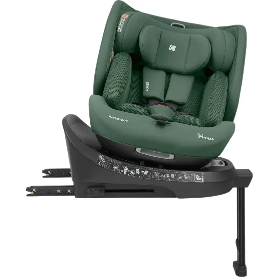 Scaun auto 40-150 cm (i-Size) Isofix KikkaBoo i-Orbit Army Green, rotativ 360 Scaun auto 40-150 cm (i-Size) Isofix KikkaBoo i-Orbit Army Green, rotativ 360