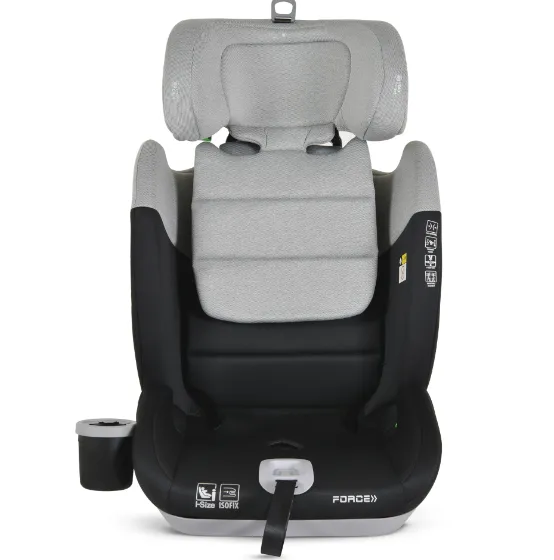 Scaun auto 76-150 cm (i-Size) Isofix Moni Force Grey Scaun auto 76-150 cm (i-Size) Isofix Moni Force Grey