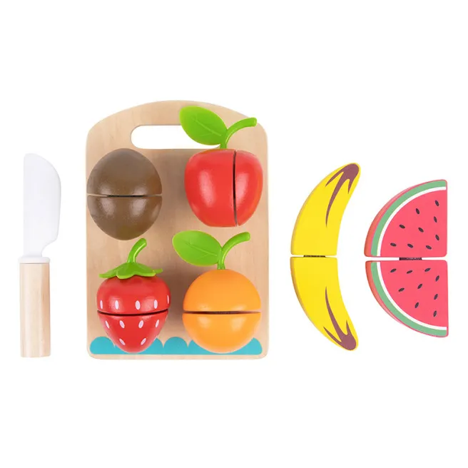 Set din lemn „Fructele”, cod 57275 Set din lemn „Fructele”, cod 57275